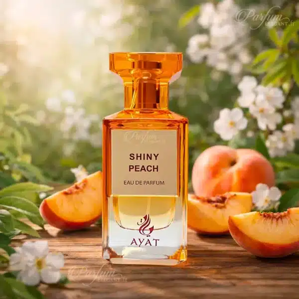 Shiny Peach AYAT eau de parfum fruitée Parfum Shiny Peach AYAT avec boîte officielle