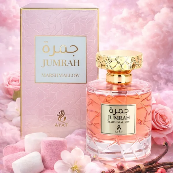 jumrah-marshmallow-ayat-100ml Jumrah Marshmallow Ayat 100ML parfum gourmand vanillé musqué mixte