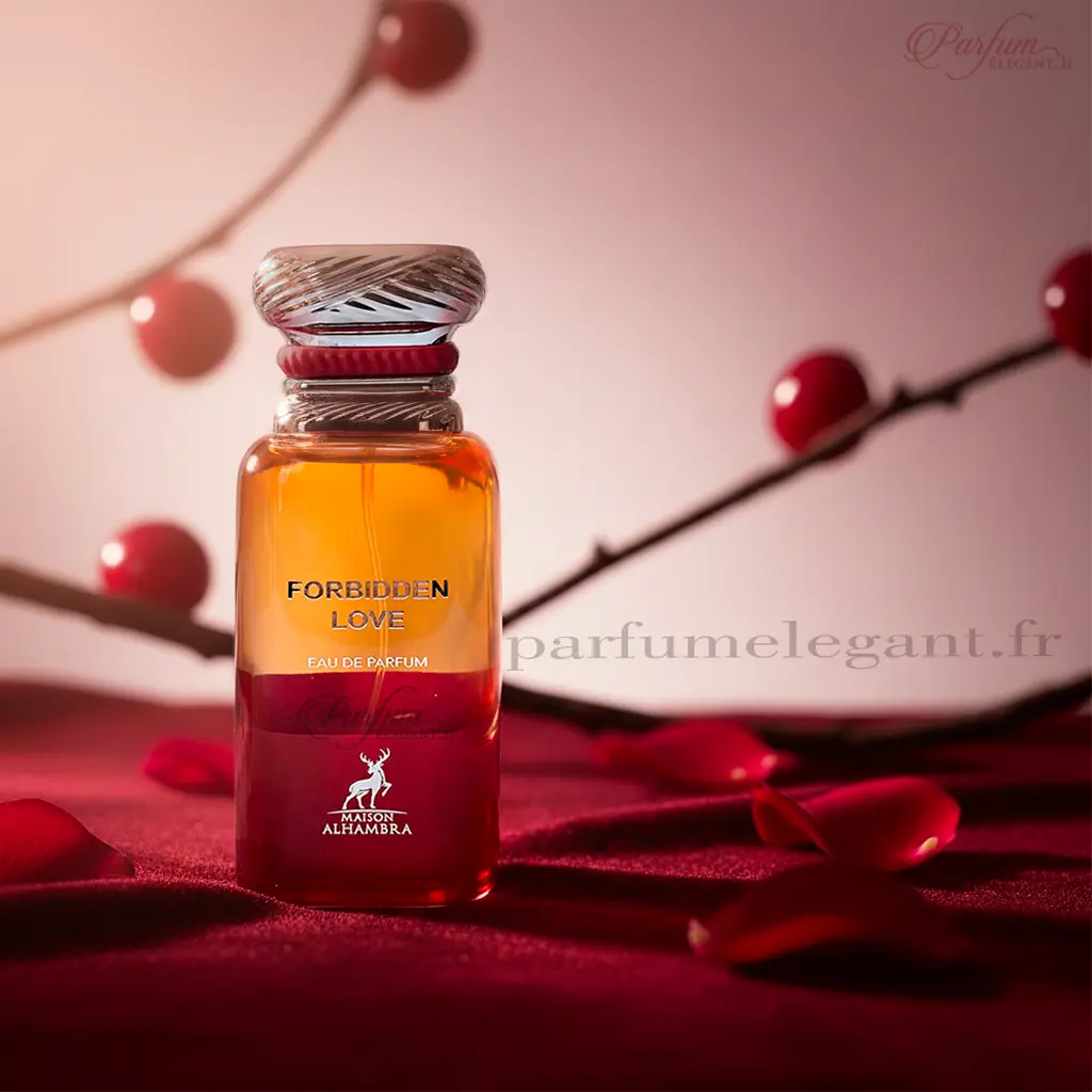 Forbidden Love – Eau de Parfum Gourmand Cerise 80ML – Maison Alhambra 5 parfum forbiden love inspiré de parfum à la cerise