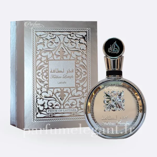 Parfum Élégant – Parfums Dubaï & Orientaux | Dupes Luxe à Prix Abordables en Boutique & en Ligne 13 Fakhar Platin Lattafa 100ML parfum aromatique fougère homme femme