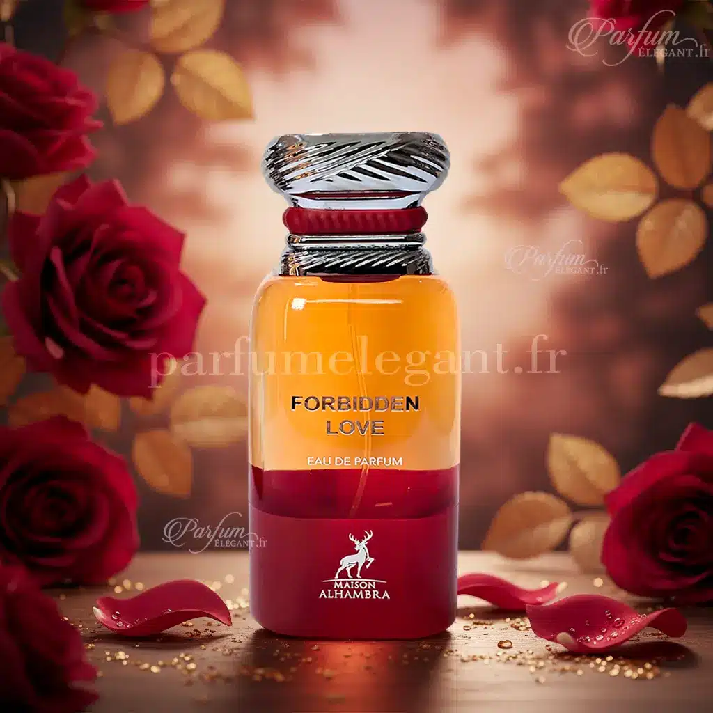 Forbidden Love – Eau de Parfum Gourmand Cerise 80ML – Maison Alhambra 4 parfum mixte pour homme et femme fruité à la cerise dupe de marque