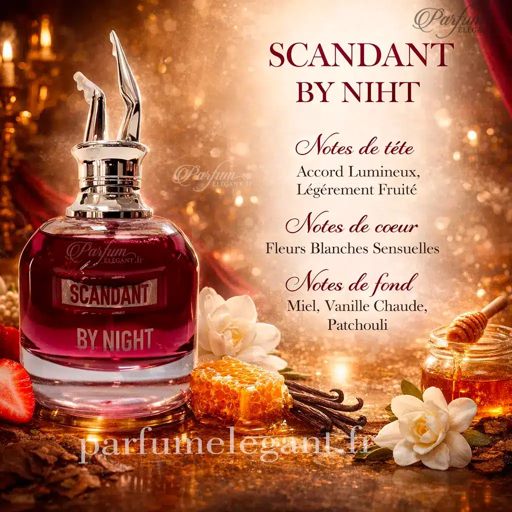 Scandant By Night – Eau de Parfum Gourmand Intense Femme 100ML 2 Scandant By Night Fragrance World 100ML parfum femme gourmand intense