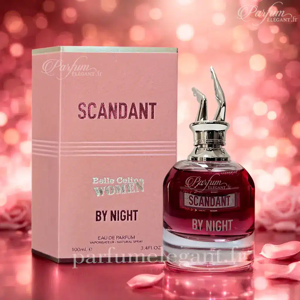 Scandant By Night – Eau de Parfum Gourmand Intense Femme 100ML 4 Parfum inspiré Scandant By Night Fragrance World 100ML parfum femme gourmand intense
