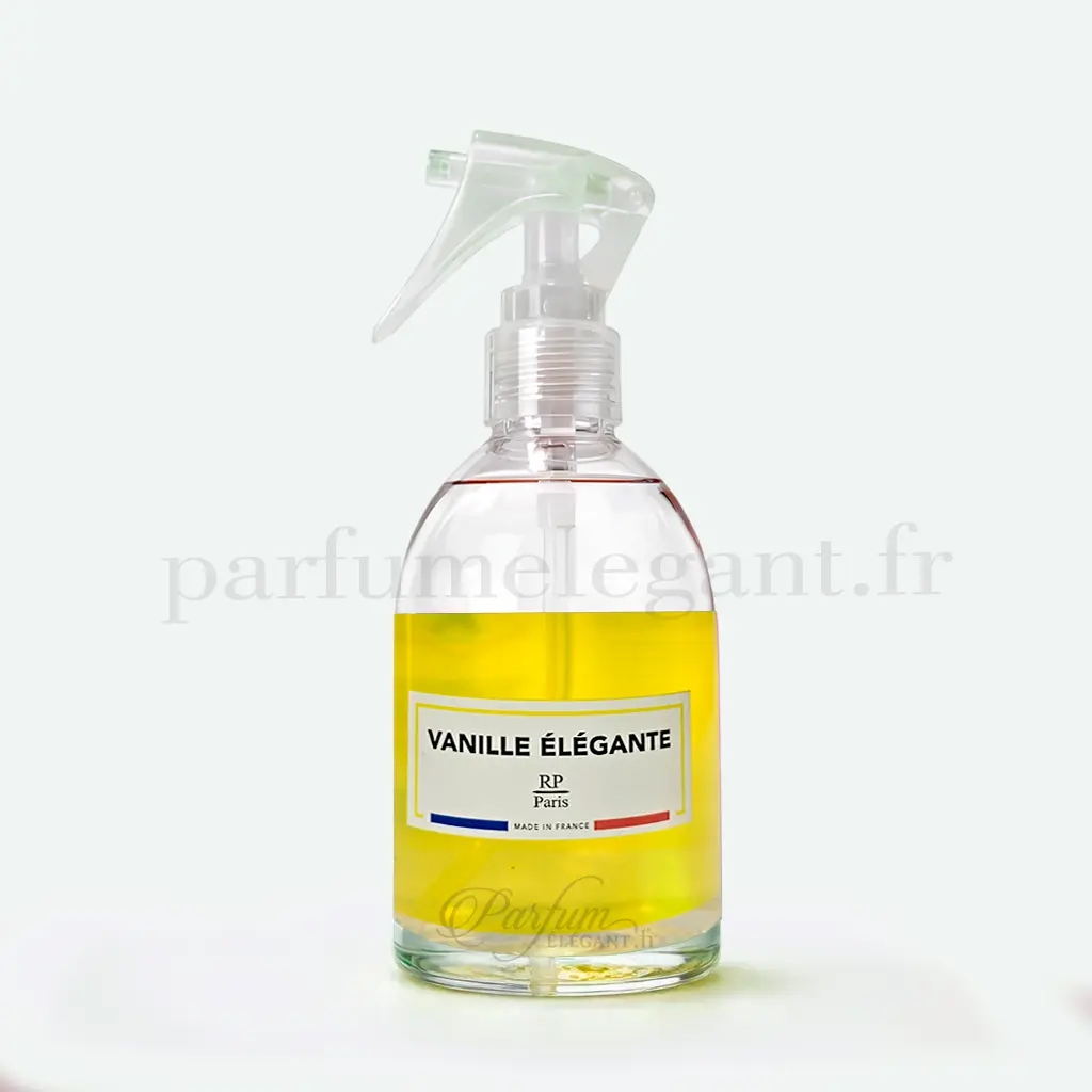 Vanille Élégante – Spray Parfumé Vanille par RP Paris 1 Spray d’intérieur Vanille Élégante RP Paris parfum maison vanille