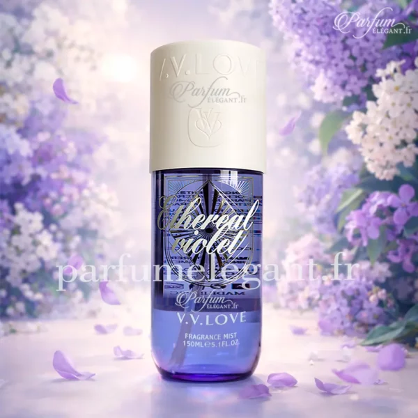 Ethereal Violet brume florale femme Brume Ethereal Violet V.V Love avec univers floral violet doux et élégant