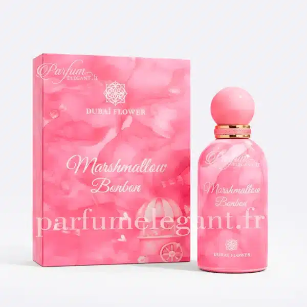 Marshmallow Bonbon Dubai Flower 100ml parfum gourmand sucré vanille caramel femme