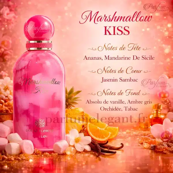 note olfactire parfum marshmallow kiss note olfactive du parfum marshmallow kiss dubai flower tendance 2026