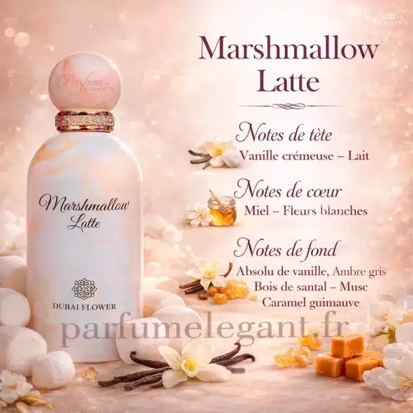 Note-parfum-marshmallow-late note parfum marshmallow latte dubai flower nouveau marfum dubai
