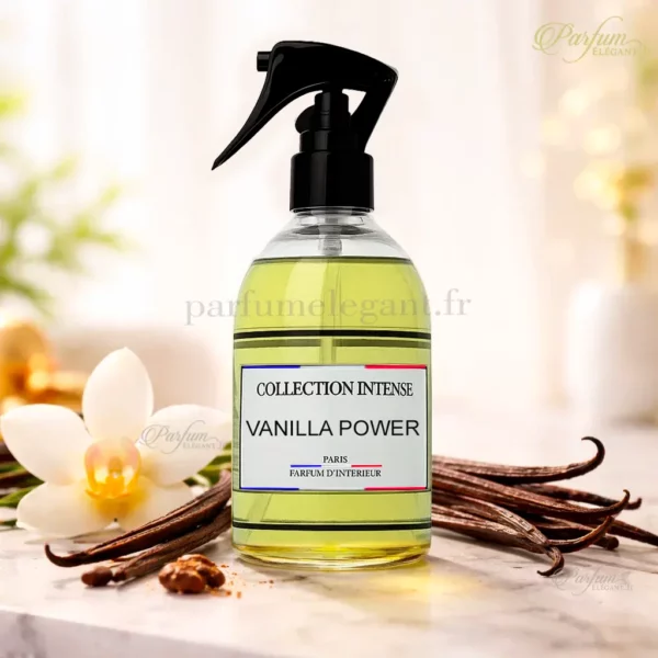 Spray Vanille Power parfum interieur vanille spray maison vanille power idéal pour les draps, les vêtements, les chambre, les voitures