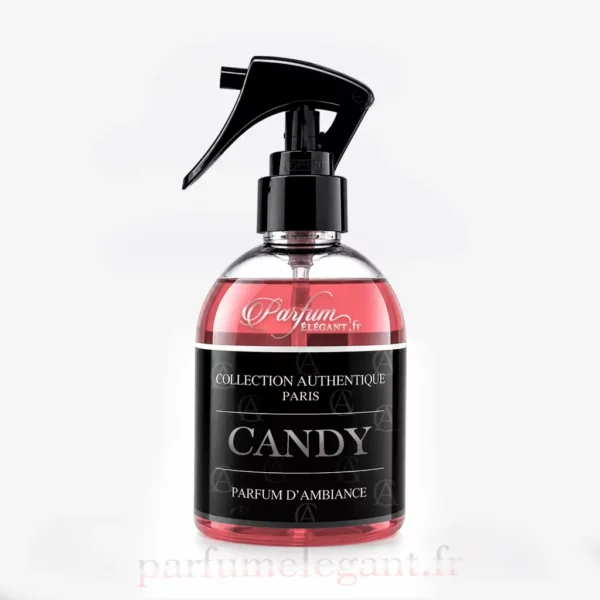 Parfum Élégant – Parfums Dubaï & Orientaux | Dupes Luxe à Prix Abordables en Boutique & en Ligne 11 Le spray maison Candy Collection Authentique Paris diffuse une senteur gourmande et sucrée idéale pour créer une ambiance cocooning et chaleureuse dans la maison. Un parfum d’ambiance élégant inspiré des confiseries et douceurs sucrées.