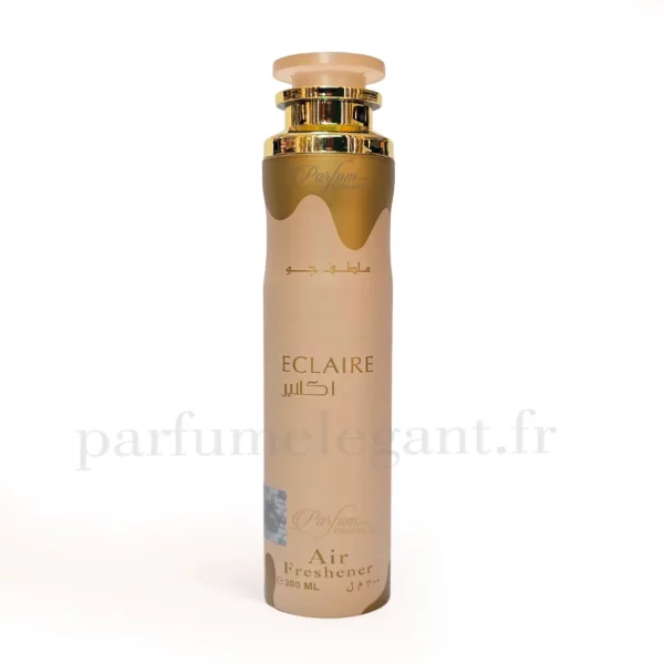 Parfum Élégant – Parfums Dubaï & Orientaux | Dupes Luxe à Prix Abordables en Boutique & en Ligne 9 Photo du spray parfum maison Eclaire 300ml sur fond clair. Un désodorisant d’intérieur élégant conçu pour diffuser une senteur agréable et raffinée dans toute la maison.