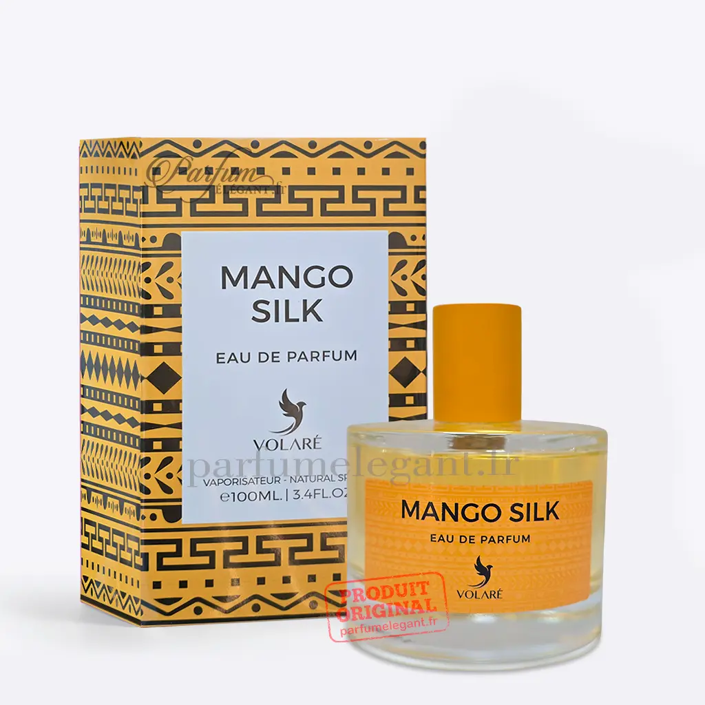 Mango Silk Volaré – Eau de Parfum Fruité Tropical Mangue 100 ml 1 Mango Silk Volaré parfum mangue exotique fragrance tropicale estivale gourmande et fraîche longue tenue