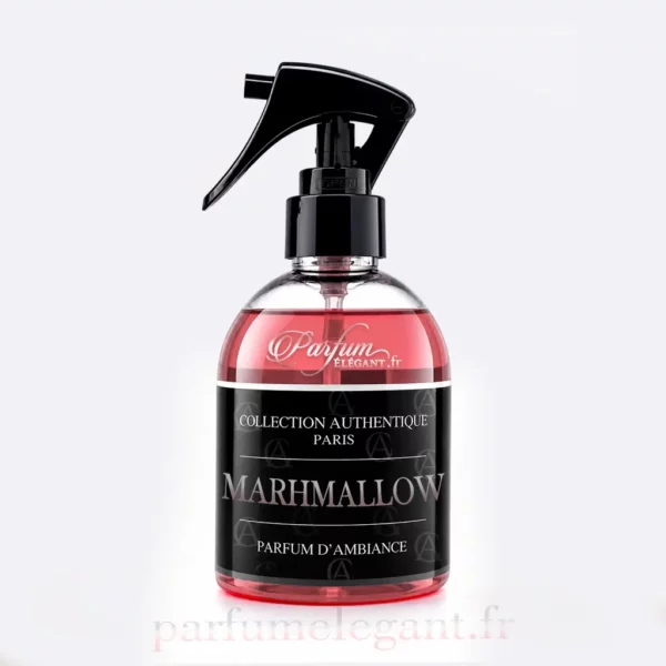 Parfum Élégant – Parfums Dubaï & Orientaux | Dupes Luxe à Prix Abordables en Boutique & en Ligne 7 Le spray maison Marhmallow Collection Authentique Paris diffuse une senteur gourmande et sucrée inspirée des marshmallows fondants et des accords vanillés. Un parfum d’ambiance idéal pour créer une atmosphère cocooning et chaleureuse dans toute la maison.