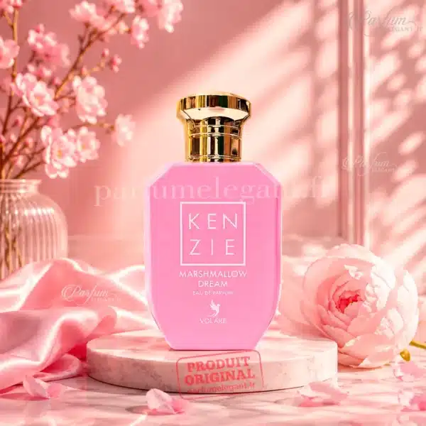 miniature-kenzie-marshmallow-dream-25ml-packshot Miniature Kenzie Marshmallow Dream 25 ml Volaré avec ambiance rose gourmande, marshmallow, fleurs et vanille