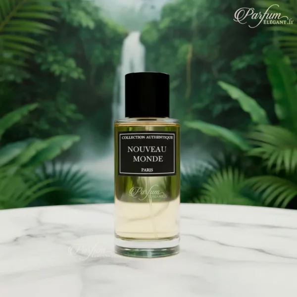 Nouveau Monde Parfum Boisé Collection Authentique Paris Le parfum Nouveau Monde Collection Authentique Paris dévoile une fragrance boisée intense et sophistiquée aux accords épicés et ambrés. Une senteur élégante et mystérieuse idéale pour les amateurs de parfums luxueux et profonds.
