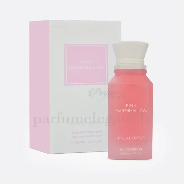 Parfums Femme – Parfums Dubaï, Orientaux & Dupes de Marques en Tous Formats 10 Le parfum Pink Marshmallow by Gulf Orchid dévoile une senteur gourmande et féminine aux accords de marshmallow, vanille et douceur sucrée. Une fragrance tendance idéale pour les amateurs de parfums bonbon et cocooning.