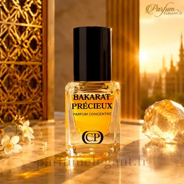 Bakarat Précieux Parfum Concentré 5ml Collection Platinium Flacon Bakarat Précieux parfum concentré sans alcool 5ml Collection Platinium Paris