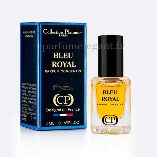 Parfum Élégant – Parfums Dubaï & Orientaux | Dupes Luxe à Prix Abordables en Boutique & en Ligne 8 Bleu Royal Collection Platinium parfum concentré homme aux notes fraîches boisées et aromatiques