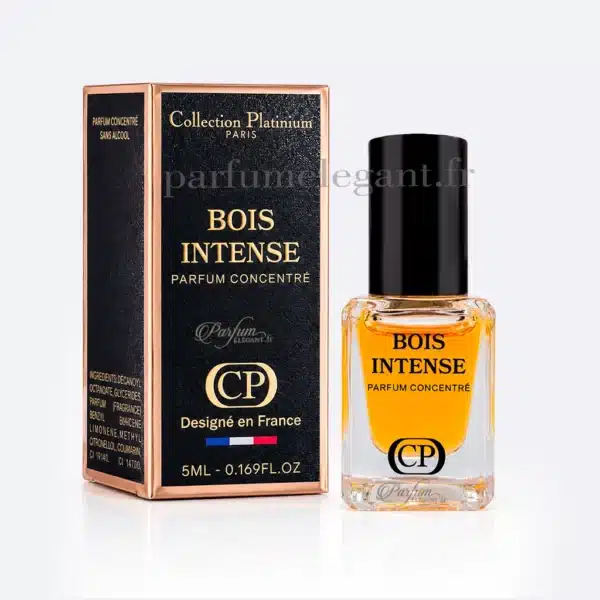 Parfum Élégant – Parfums Dubaï & Orientaux | Dupes Luxe à Prix Abordables en Boutique & en Ligne 7 Bois Intense Collection Platinium parfum concentré mixte aux accords boisés ambrés et épicés