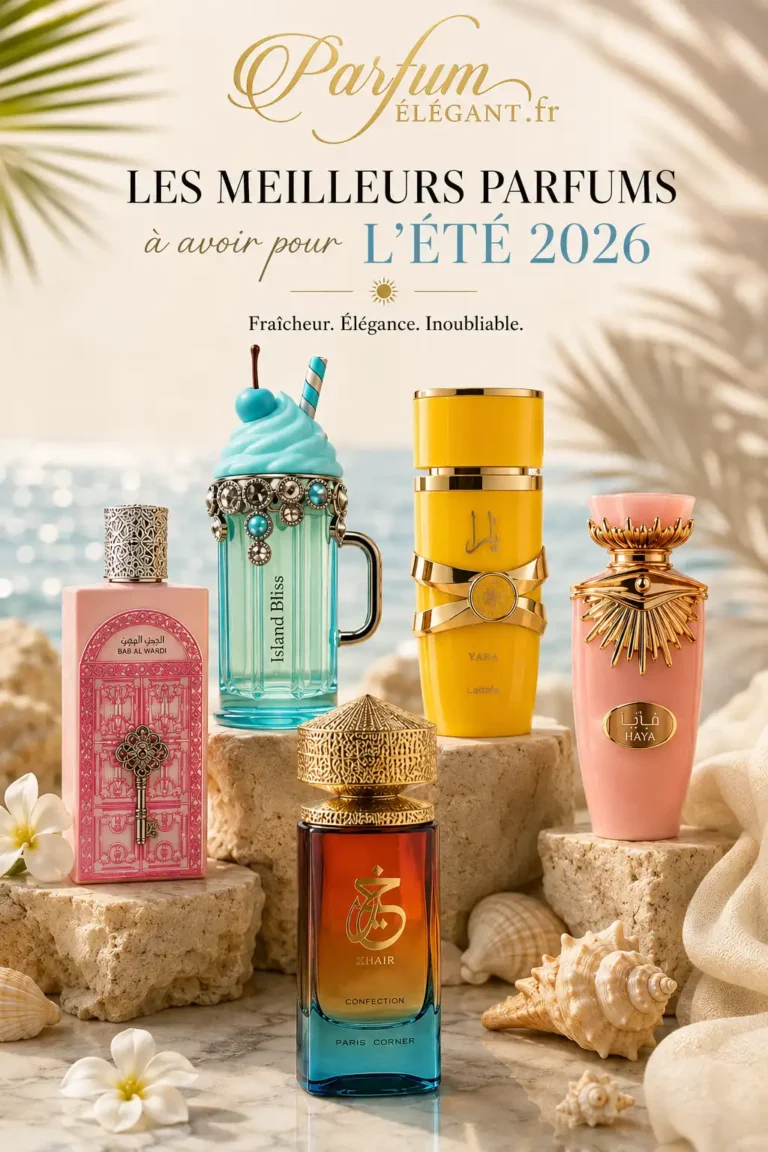 le top 5 des parfum Dubaï pour l'été 2026