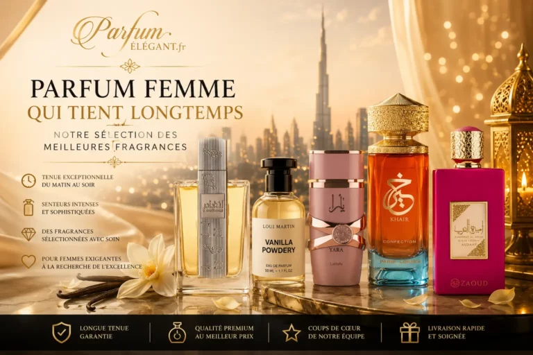 Parfum femme qui tient longtemps : guide complet et sélection 2026