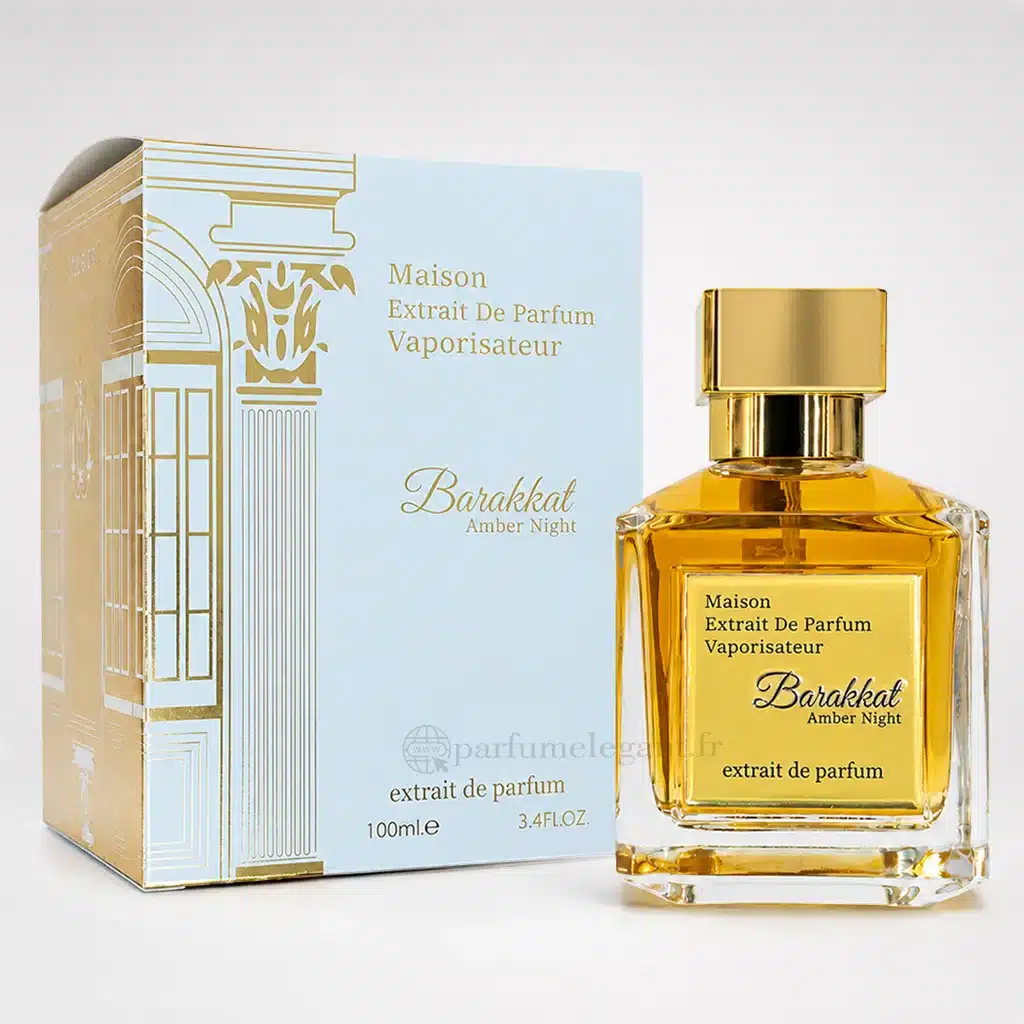 Barakkat Amber Night – Extrait de Parfum Mixte 100 ml 1 Barakkat Amber Night Extrait de Parfum 100 ml avec boîte