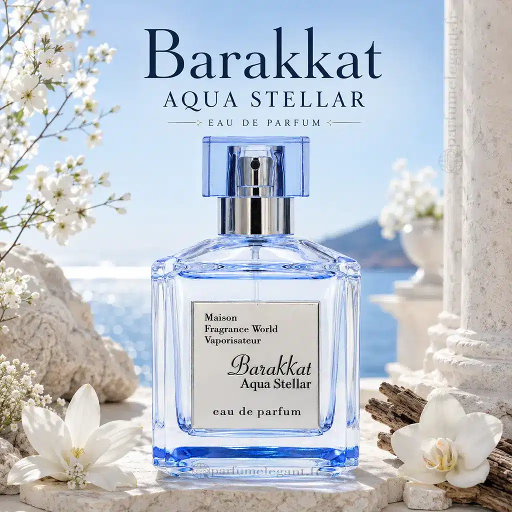 Barakkat Aqua Stellar – Eau de Parfum Mixte 100 ml 5 Barakkat Aqua Stellar Eau de Parfum mixte fraîche et musquée 100 ml