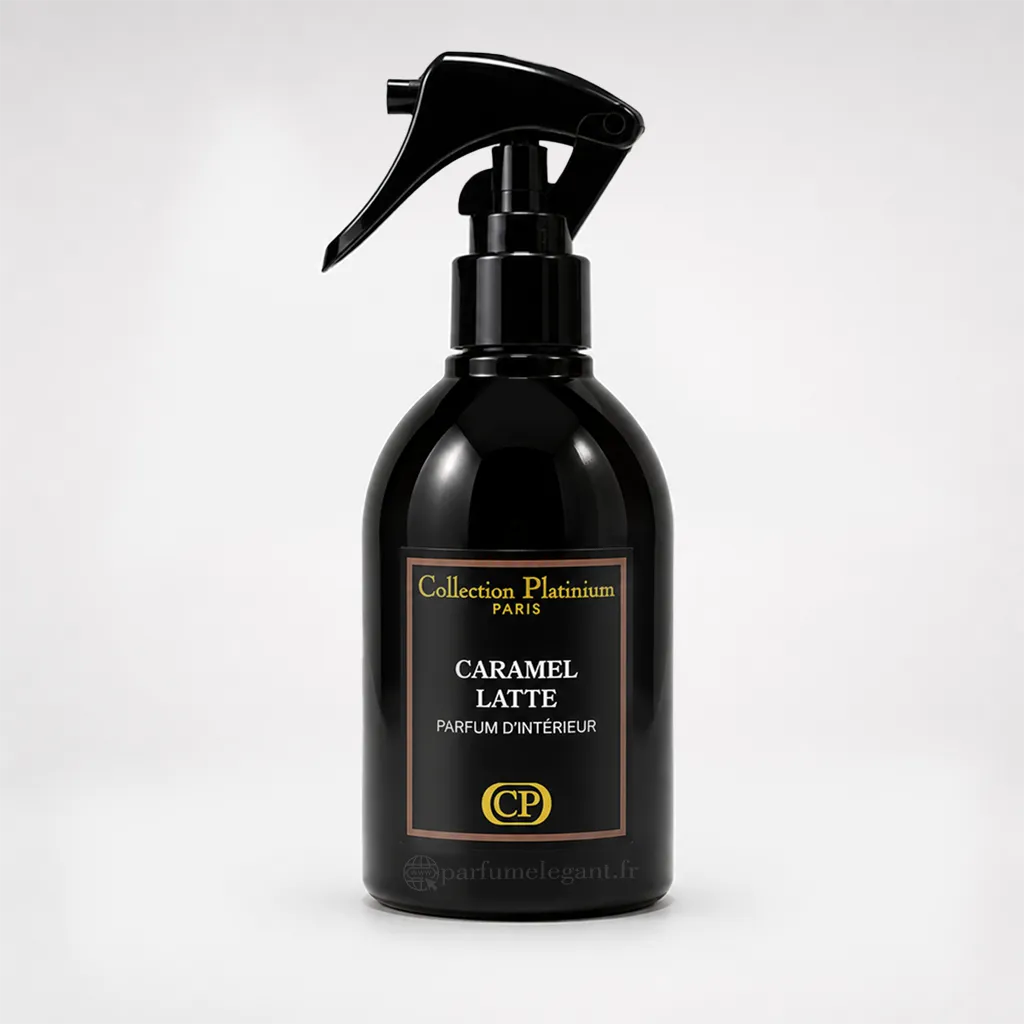 Caramel Latte Collection Platinium – Parfum d’Intérieur 250 ml 1 Parfum d’intérieur Caramel Latte Collection Platinium ambiance café caramel vanille
